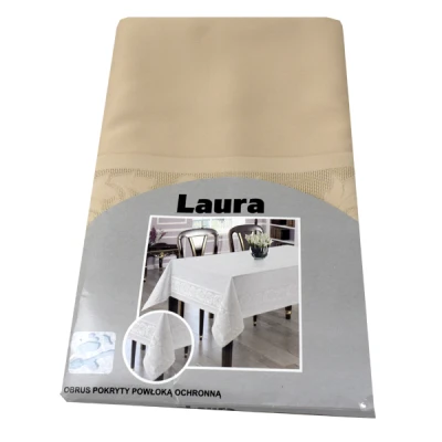 MESA-OBRUS *LAURA* 140X300 BEŻ 320