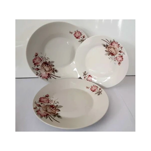 MMG-KPL. TALERZY 6/18 RÓŻA BUKIET 2204