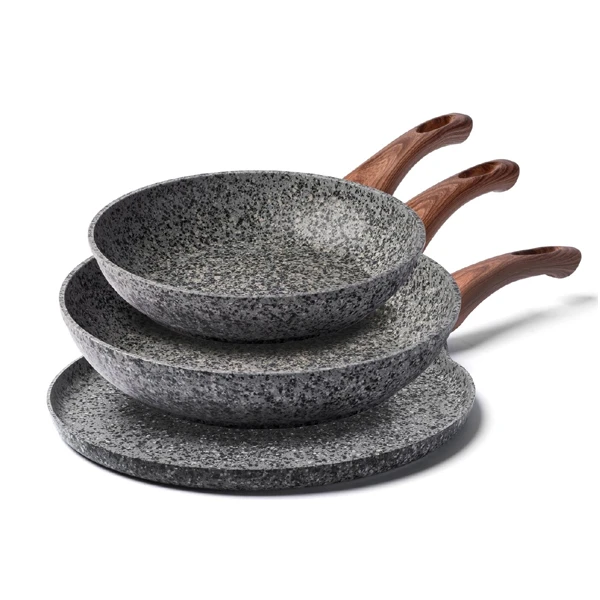 TAD-ZESTAW 3 PATELNI *GEOS* 20/24/NALEŚNIK26CM INDUKCJA