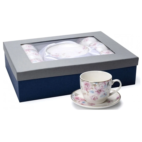 TOM-KPL. FILIŻANEK+SPODEK 6+6 250ML CR6K-93