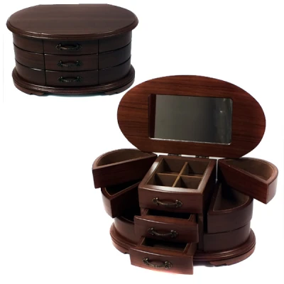 TOM-SZKATUŁKA DREWNO TZ10 26,5X14X15CM