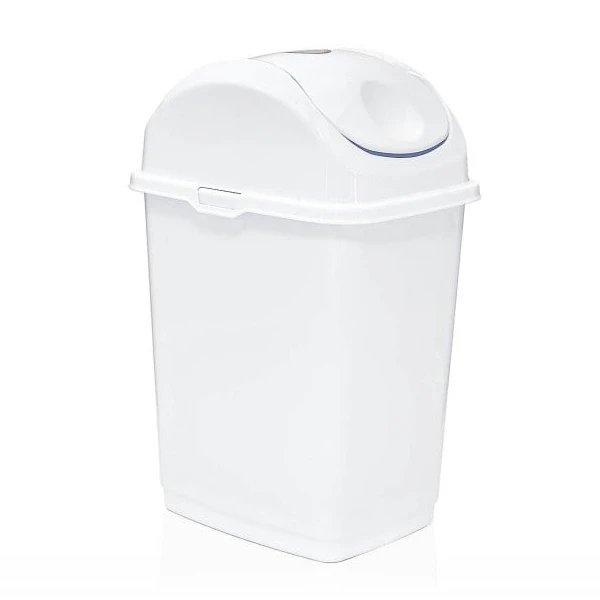 KAT-KOSZ NA ŚMIECI UCHYLNY *SLIM* 35L BIAŁY