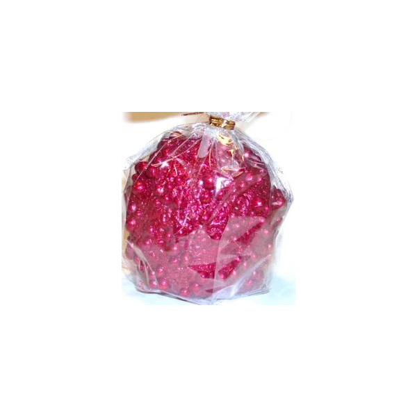 ADPAL-ŚWIECA KULA *BAJKOWA* METAL CZERWONA