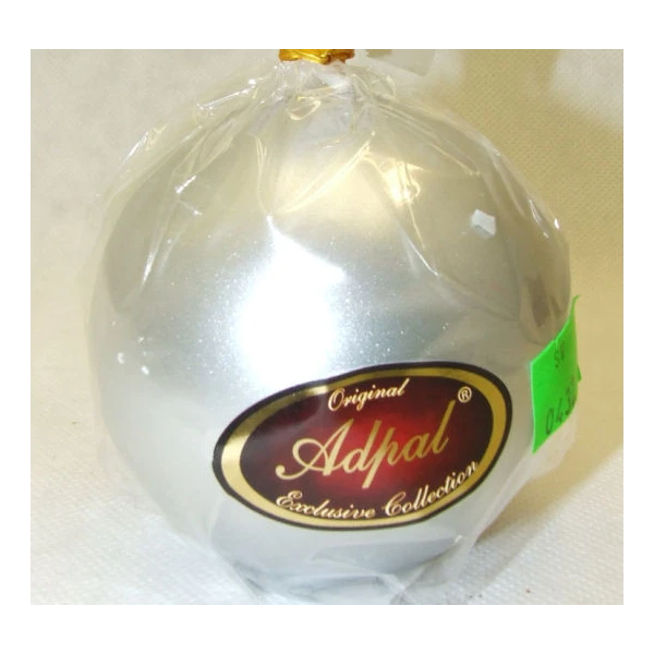 ADPAL-ŚWIECA KULA K-3 FI80 METAL SREBRNA