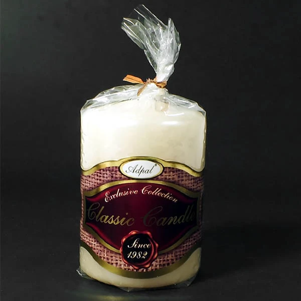 ADPAL-ŚWIECA PIEŃKOWA 100/70 METALIK PERŁOWA ECRU