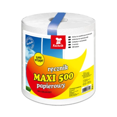 AKU-RĘCZNIK PAPIEROWY KUCHCIK MAXI 500 2-W