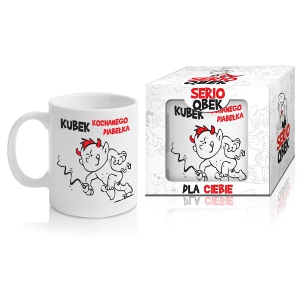 BG-KUBEK CERAMICZNY *DIABEŁEK*