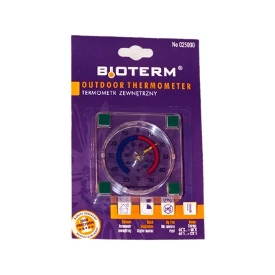 BIO-TERMOMETR ZAOKIENNY OKĄGLY 025000