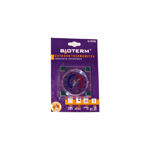 BIO-TERMOMETR ZAOKIENNY OKĄGLY 025000