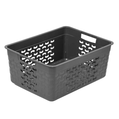 Koszyk Branq Cotton 2 ciemnoszary melanż