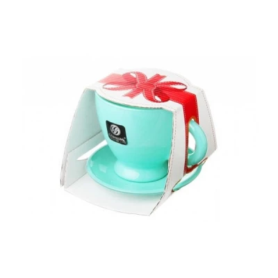 GLA-FILIŻANKA+SPODEK TURKUS 230ML